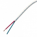 Van Damme 278-515-090 Инсталляционный спикерный акустический кабель White Line 2×1,5мм2, негорючий, бездымный