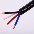 Van Damme 268-544-001 Тонкий круглый гибкий акустический кабель 4×4,0мм2 Black Series Reduced OD Tour Grade