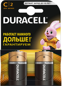 Батарейки Duracell LR14BL2